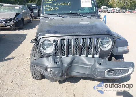 2019 Jeep Wrangler Unlimited Sahara 4X4 из США, поврежденный, VIN 1C4HJXEG5KW597919